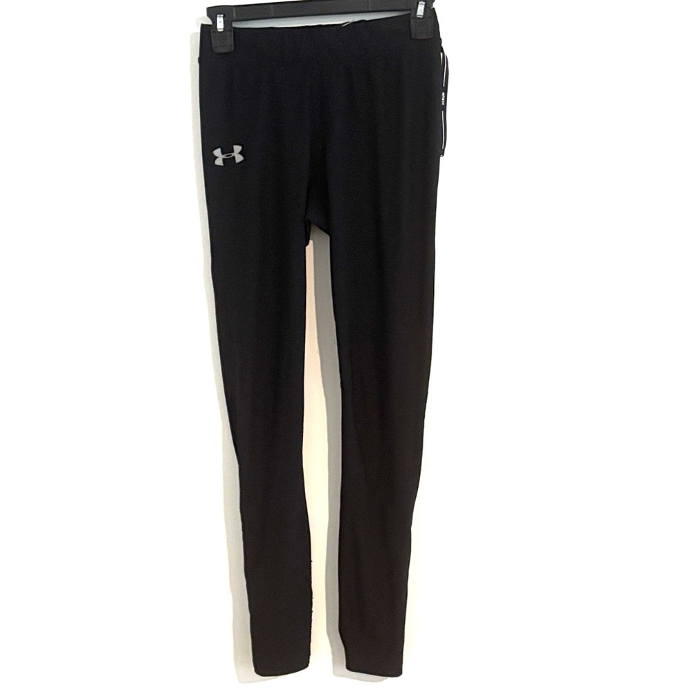 Under Armour Black Size M Compression Heat gear Activewear Pants